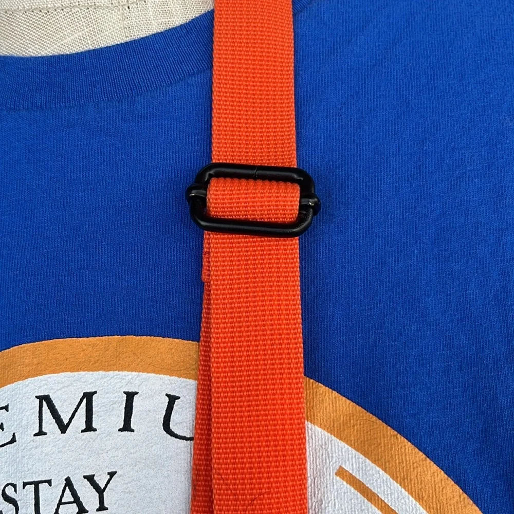KAVU  Chevron Pattern Bag - Blue and Orange